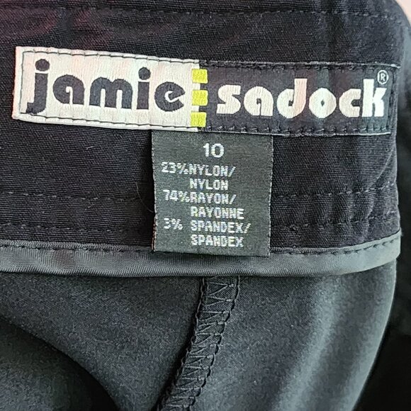 Jamie Sadock Black Ponte Knit Skort w/ Zipper Pockets - Picture 5 of 5